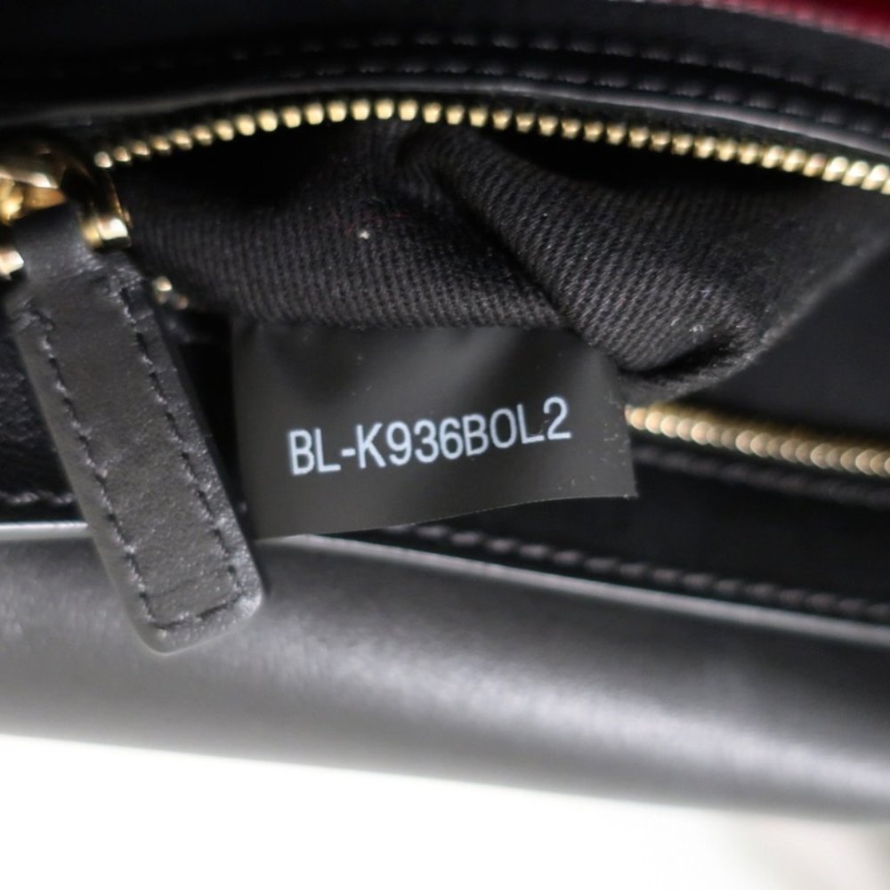 VALENTINO ROCKSTUD FLAP SHOULDER BAG BLACK LEATHER - Picture 12 of 12